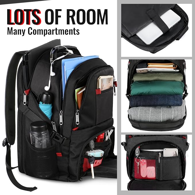 YOREPEK Travel Backpack, Extra Large 50L Laptop Backpacks - Image 2