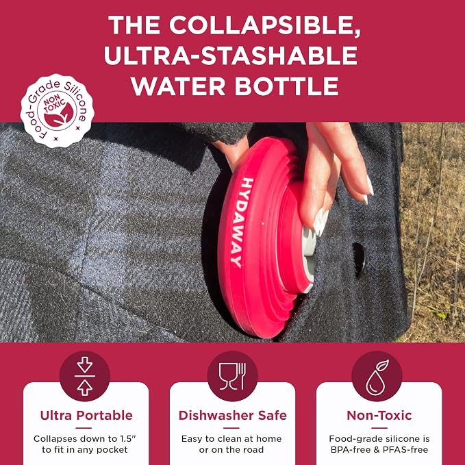 HYDAWAY 25oz Collapsible Water Bottle - Image 3