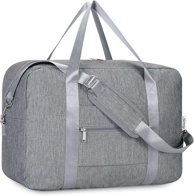 For Spirit Airlines Personal Item Bag 18x14x8 Foldable Travel Duffel Bag by Narwey