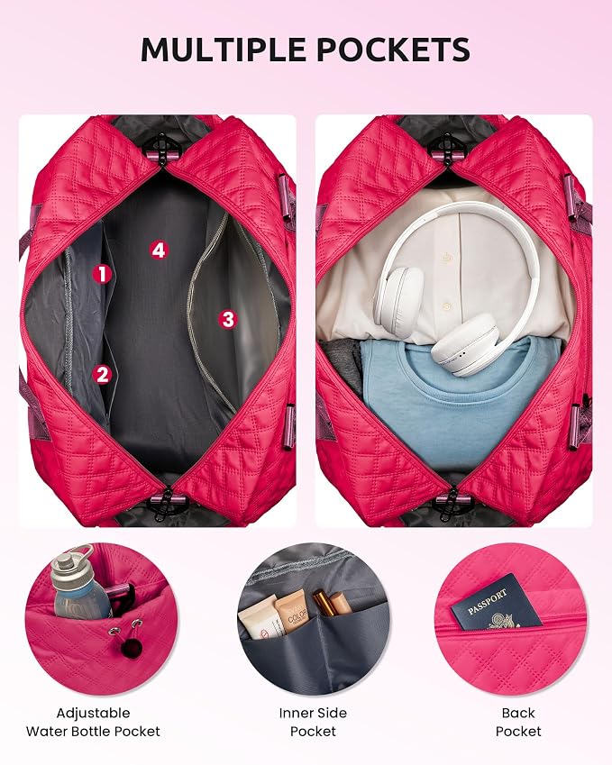 Gifts for Teen Girls 12-14-Initial Travel Bag - Image 6