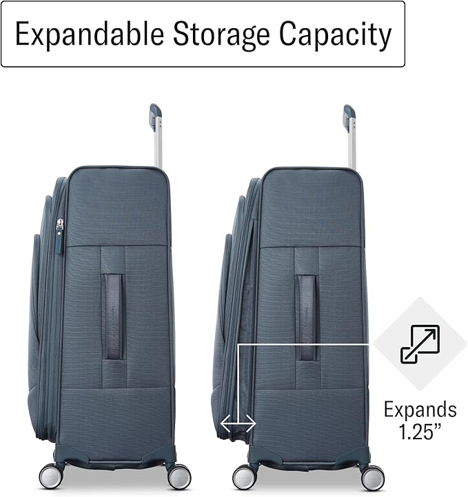 Samsonite UpLIFT Lightweight Medium Checked Softside Luggage - Image 10