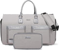 Convertible Garment Bag with Toiletry Bag, Modoker Carry on Garment Duffel Bag by Modoker
