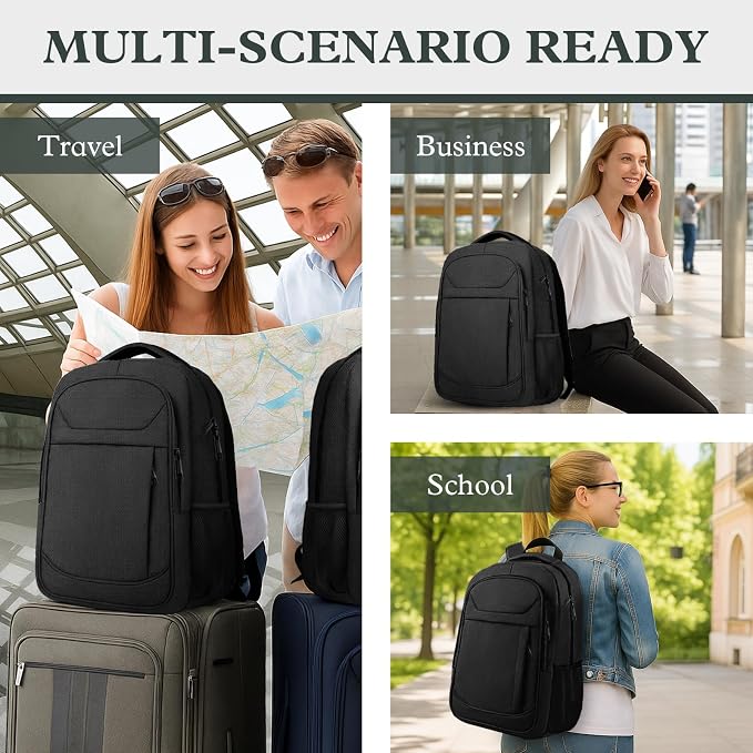 Travel Laptop Backpack, Travel Backpack - Image 6