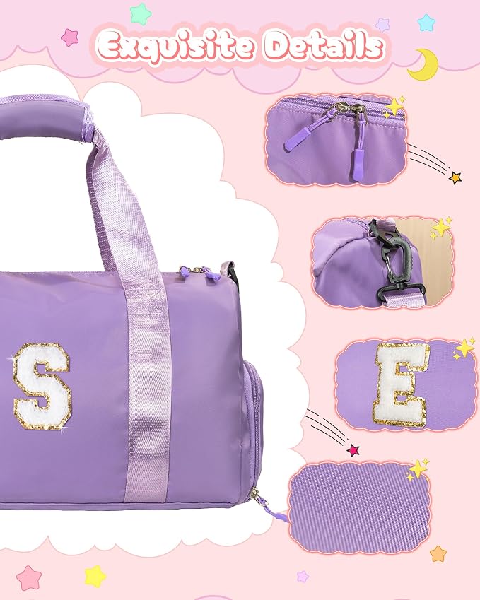 Gifts for 3 4 5 6 7 8 9 10 Year Old Girls-Girl Gym Bag - Image 4