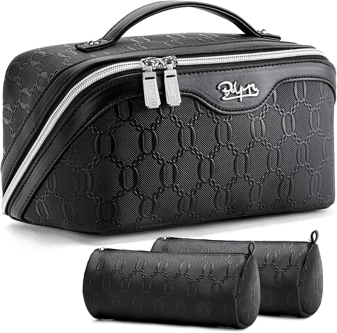 BOYATU Travel Makeup Bag for Women: Cosmetic Organizer Bag by BOYATU