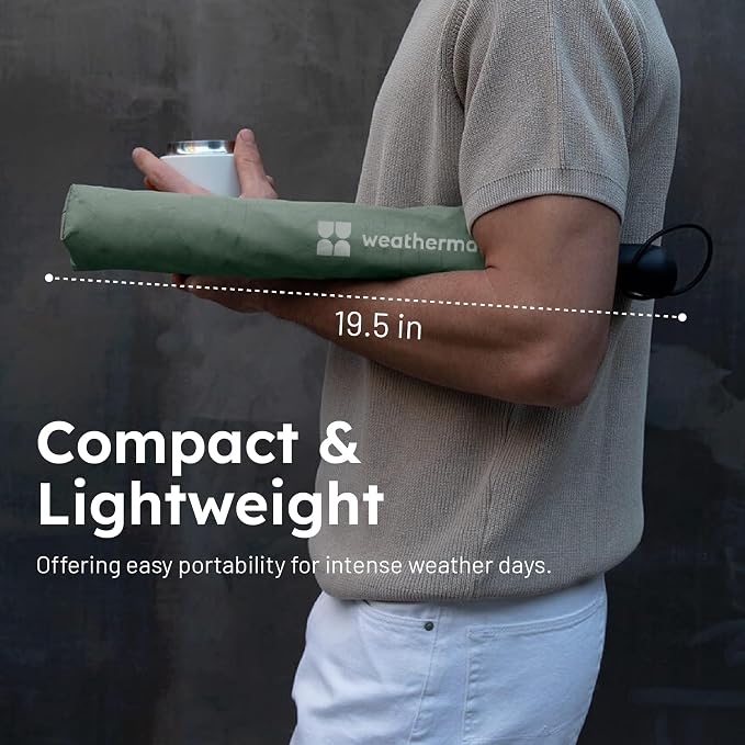 Weatherman Premium Collapsible Small Travel Umbrella Compact - Image 8