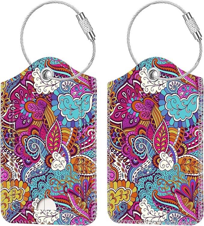 Fintie Luggage Tags, Privacy Cover ID Label by Fintie
