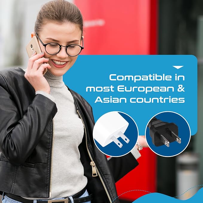 Ceptics USA, Canada to European Plug Adapter - Image 8