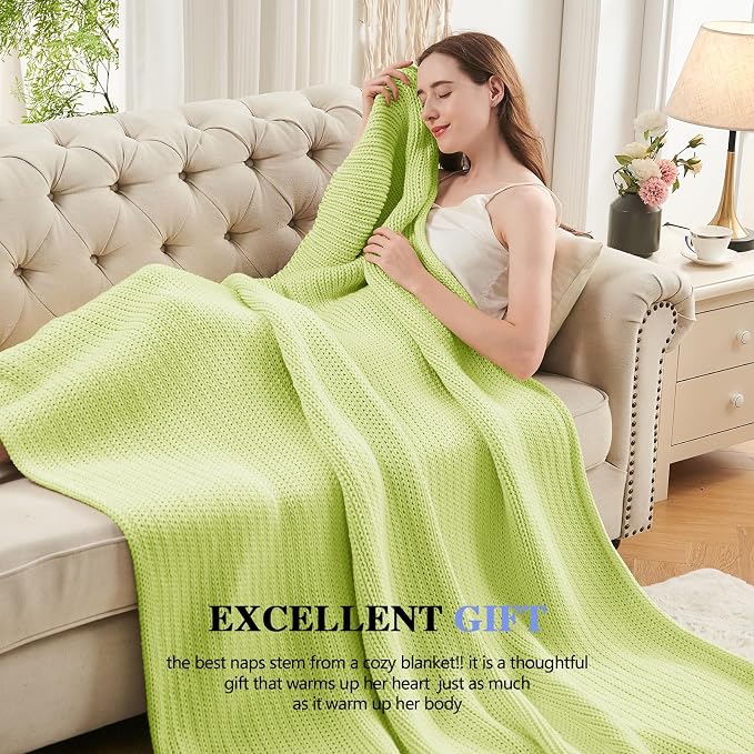L'AGRATY Knitted Weighted Blanket - Image 5