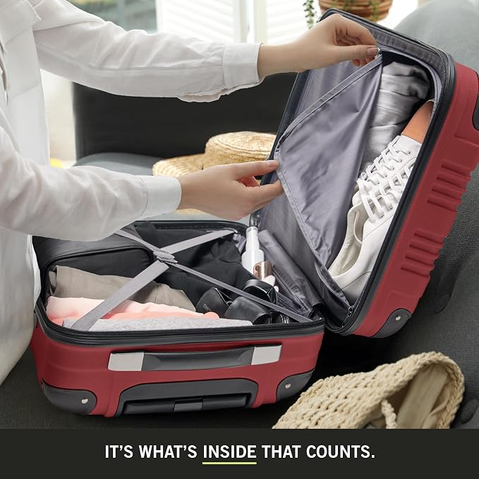 Kenneth Cole REACTION Out of Bounds Lightweight Hardshell 4-Wheel Spinner - Image 7