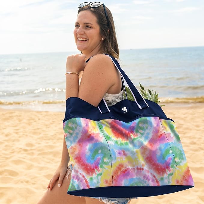 geckobrands Oversized Beach Tote – Large and Stylish Beach Bag - Image 3