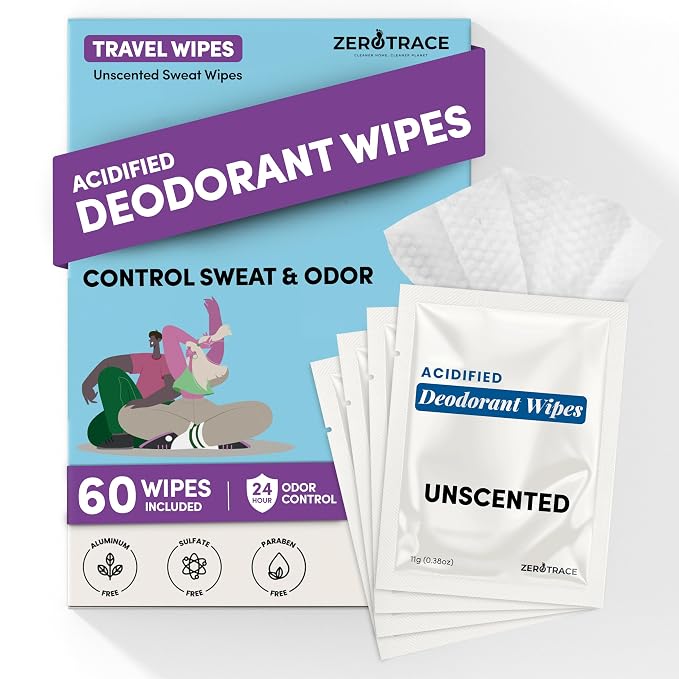Zero Trace Travel Deodorant Wipes - Image 9