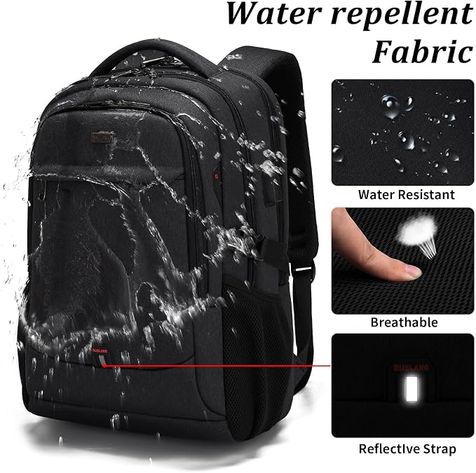 DUSLANG 17 Inch Laptop Backpack - Image 4