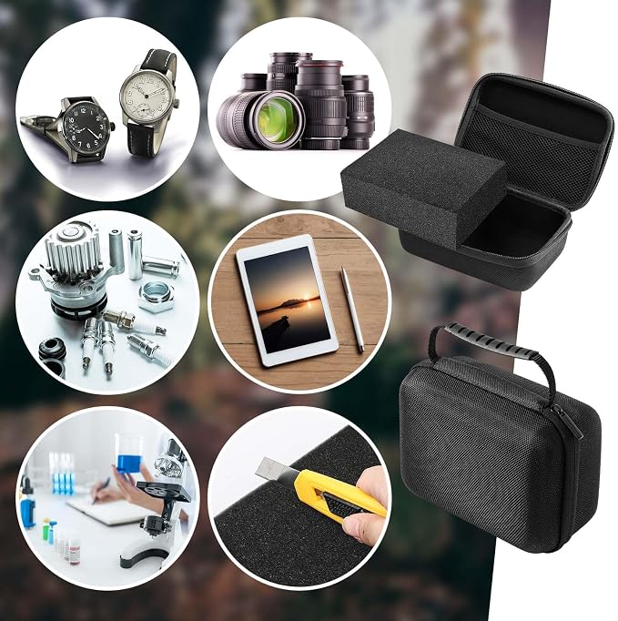 EVA Hard Case with Customizable Foam Protective EVA Carrying Case Shockproof - Image 7