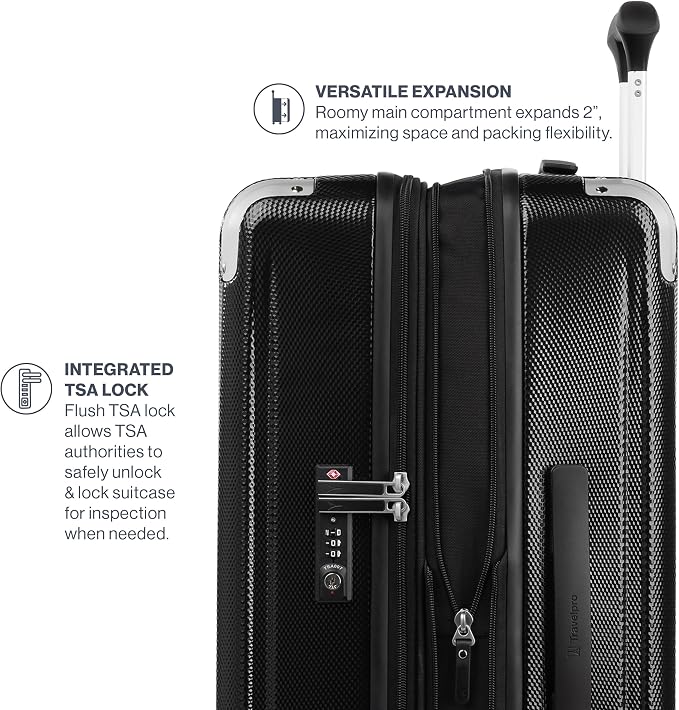Travelpro Pathways 3 Hardside Expandable Luggage, 8 Spinner Wheels, Lightweight - Image 4