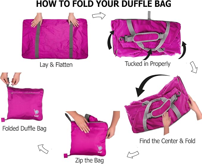 Bago Large Foldable Duffel Bags - Image 7