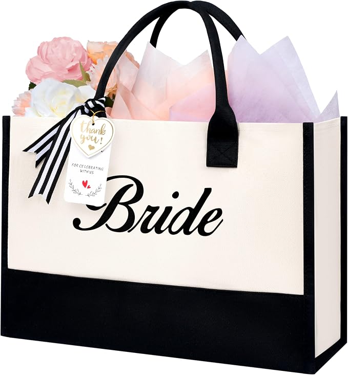 BAGAIL Initial Tote Bag, Personalized Birthday Gifts - Image 8