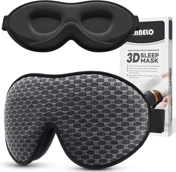 INNELO 3D Contoured Sleep Mask for Side Sleepers by INNELOLifeChanger