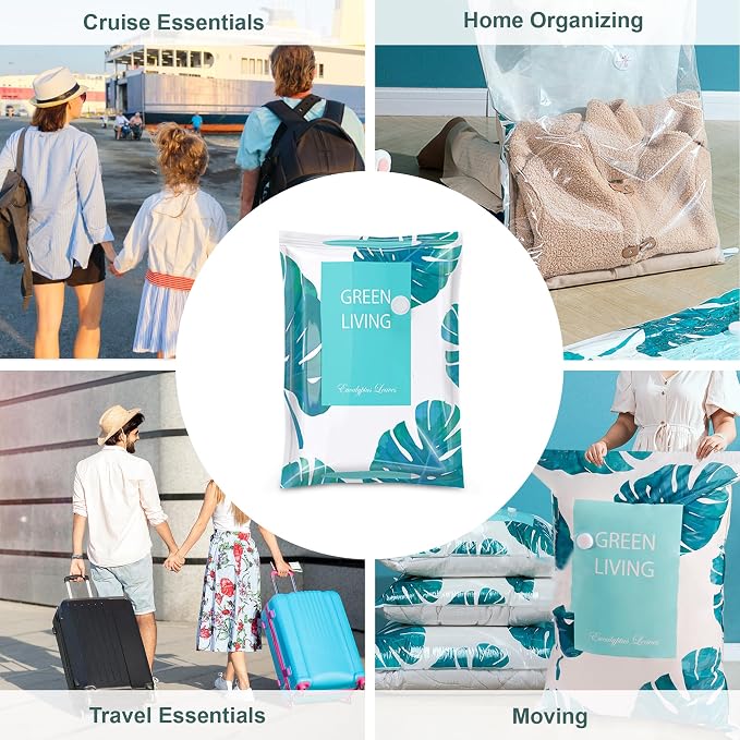 15 Pack Vacuum Storage Bags for Clothing Travel - Image 7
