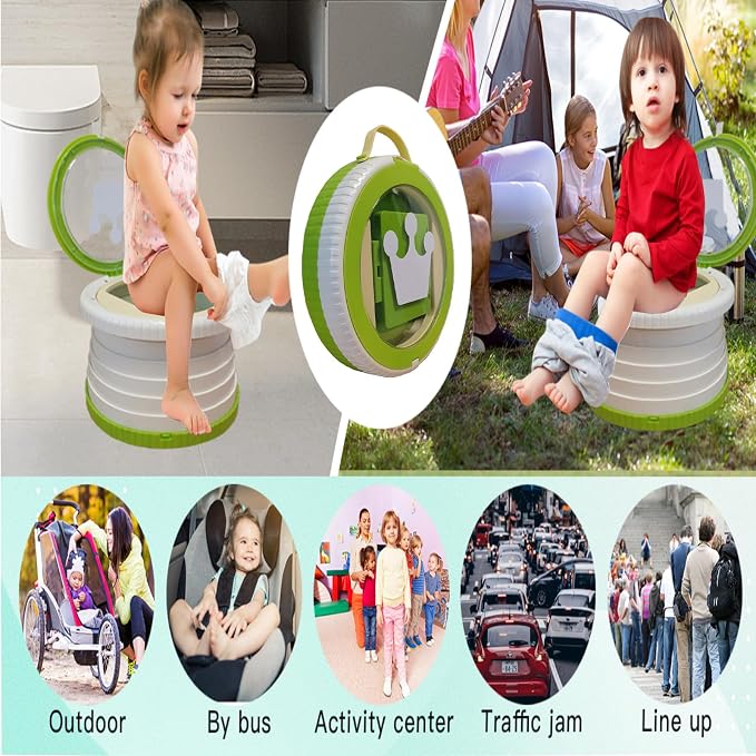 SunnySmile Portable Toilet for Kids, Portable Potty Seat for Toddler Travel - Image 3