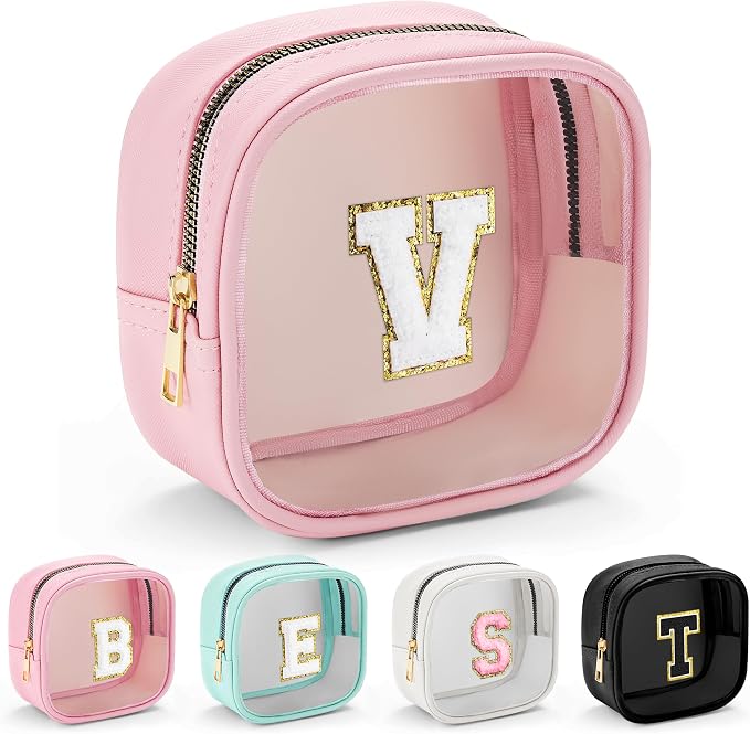 YOOLIFE Initial Make Up Bag Travel Toiletry Bag by YOOLIFE