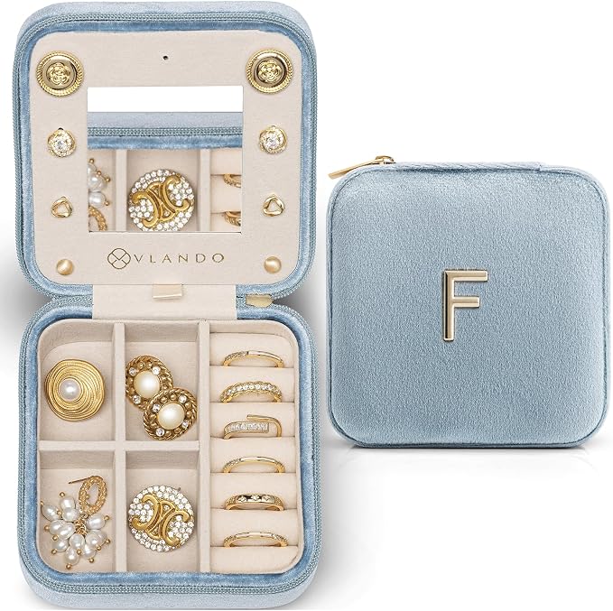 Vlando Jewelry Box for Aunt Gifts from Niece Nephew, Birthday Gifts for Aunt by VLANDO