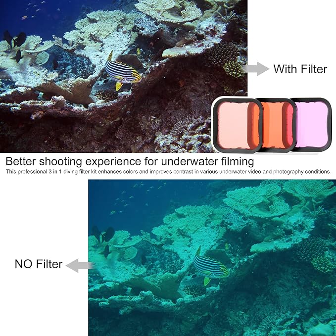 Waterproof Housing Case with Diving Filters - Image 5