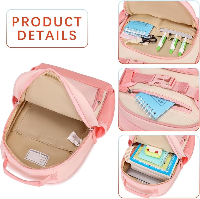 Lightweight Cute Kids Backpack for School Kindergarten Elementary Backpacks for - Image 5