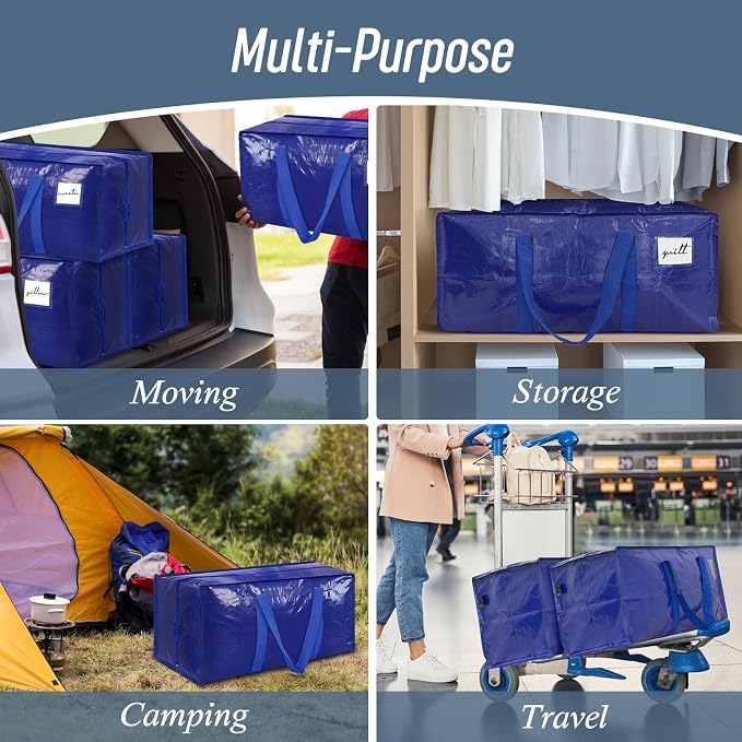 6 Pack Extra Heavy Duty Large Moving Bags - Image 7