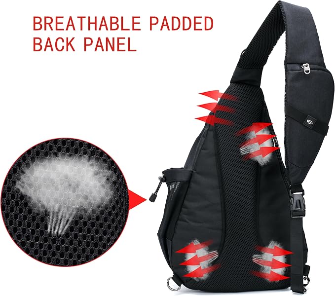 Water-Proof Sling bag/Crossbody Backpack/Shoulder Bag - Image 3
