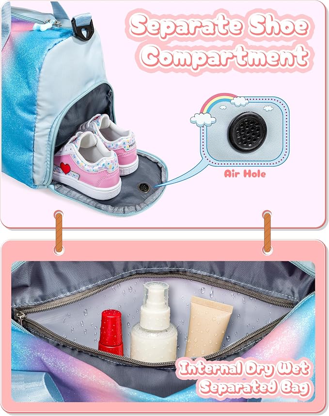 Christmas Gifts for Girls-Girl Gym Bag - Image 7