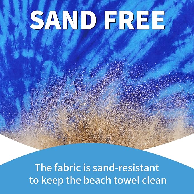 6 Pack Lightweight Thin Beach Towel Oversized 71"x32" Big Extra Large - Image 5