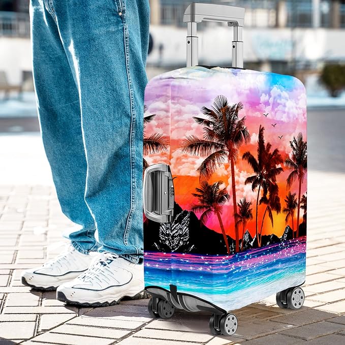 Luggage Cover for Suitcase Elastic Suitcase Cover Protector, Carry On Luggage - Image 7