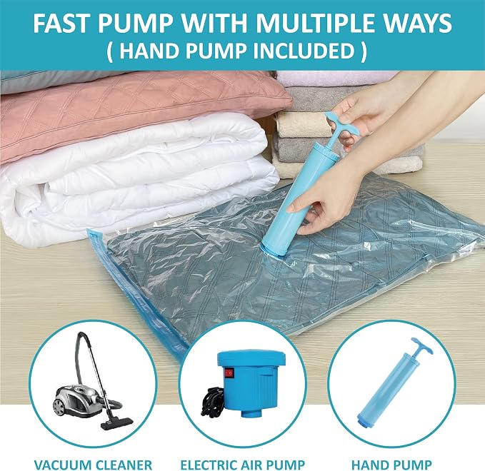 Vacuum Storage Bags, 10 Jumbo Space Saver Bags - Image 6