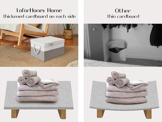 LoforHoney Home Fabric Storage Bins - Image 5