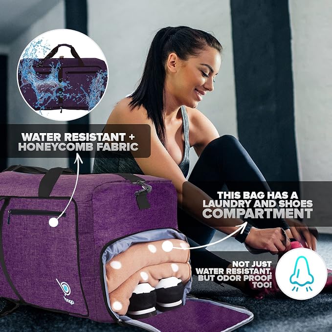 Bago Large Foldable Duffel Bags - Image 4