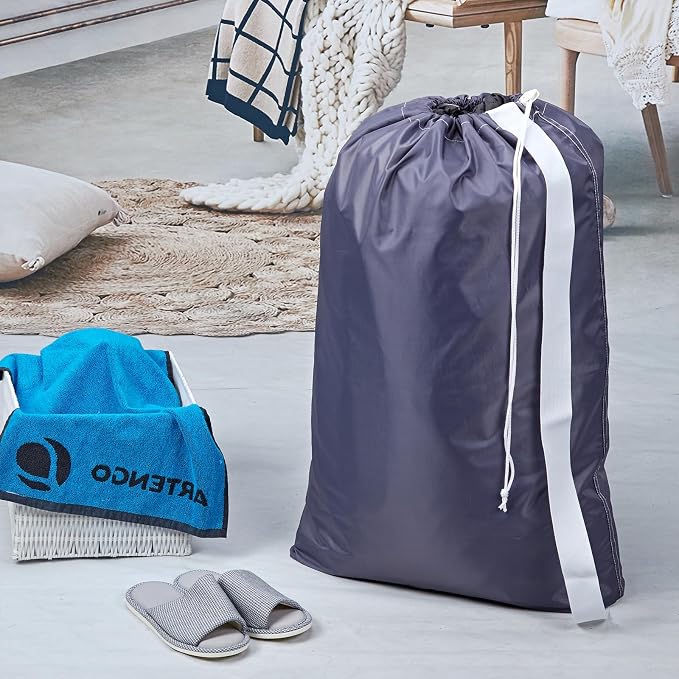 HOMEST 2 Pack XL Nylon Laundry Bag - Image 2