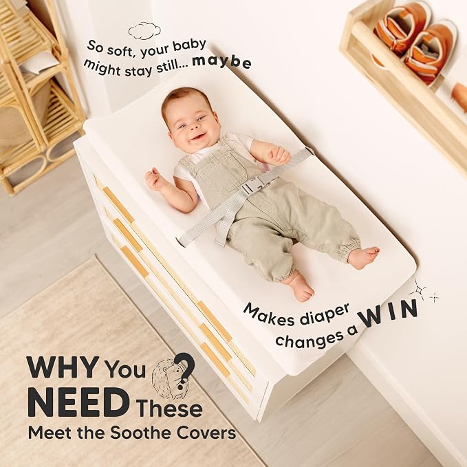 2-Pack Organic Changing Pad Covers - Image 2