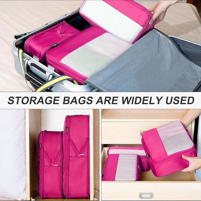 4 Set Compression Packing Cubes - Image 5