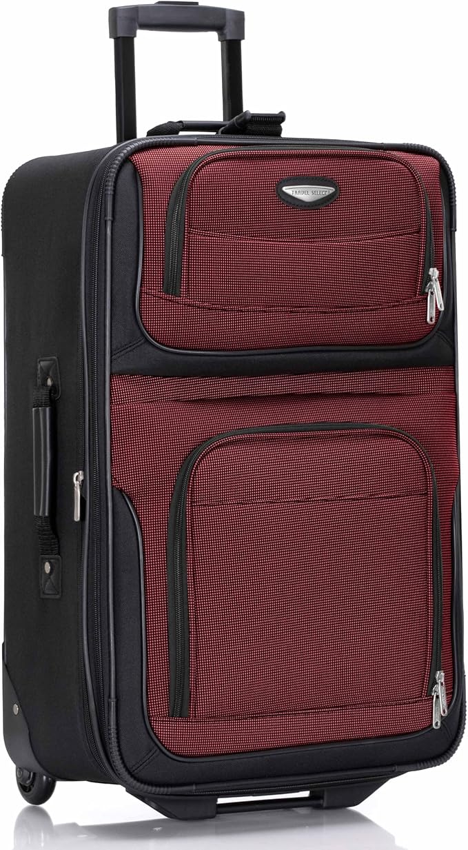 Travel Select Amsterdam 25-Inch Softside Expandable Rolling Upright Luggage by Travel+Select