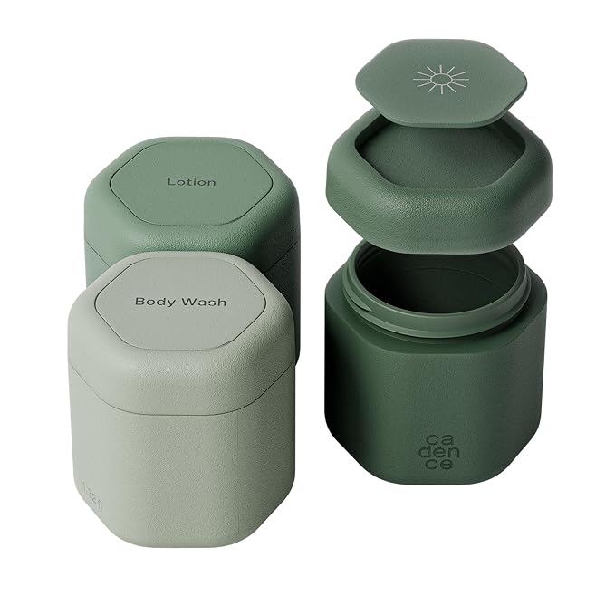 Cadence Travel Containers by KeepYourCadence