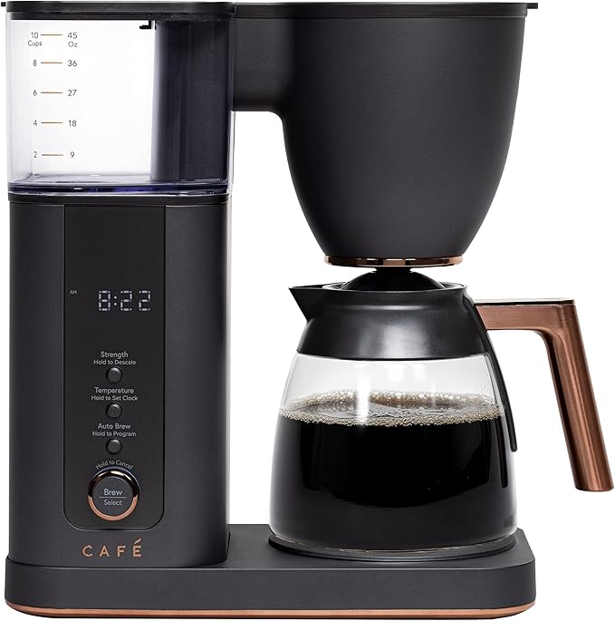 Café Specialty Drip Coffee Maker, 10-Cup Glass Carafe, WiFi Connected Smart by Caf%C3%A9