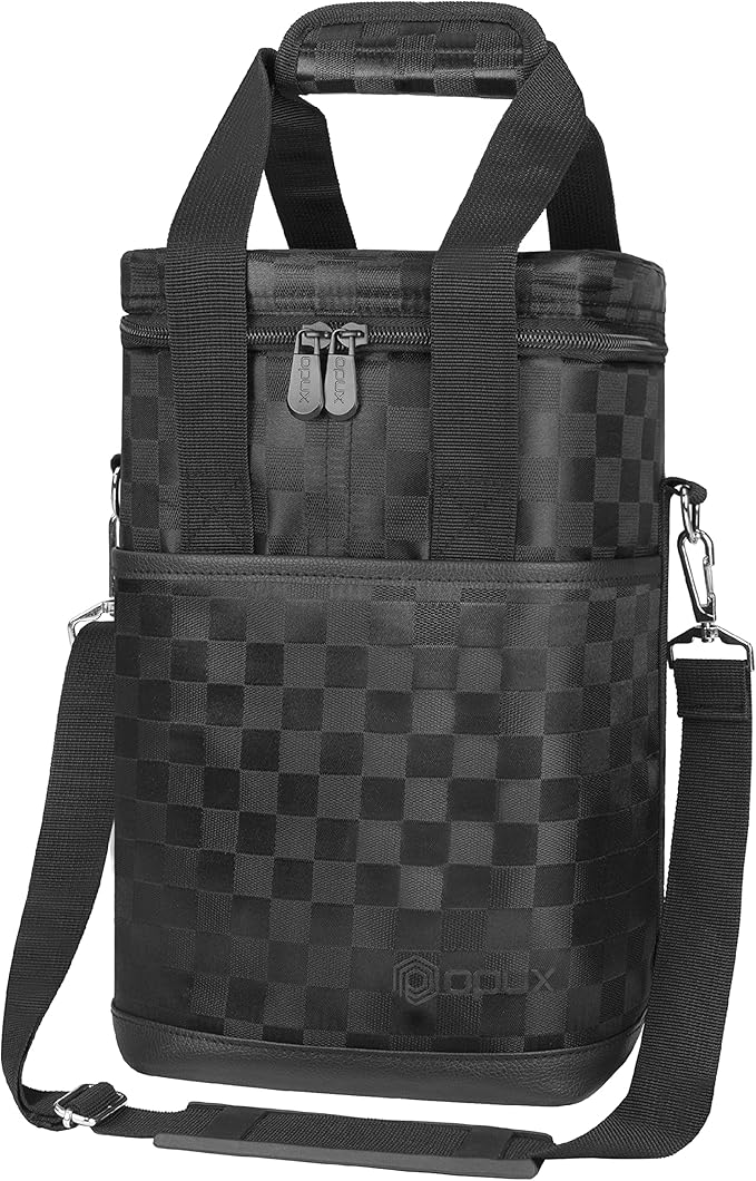 Opux 4 Bottle Insulated Wine Cooler Bag - Image 9