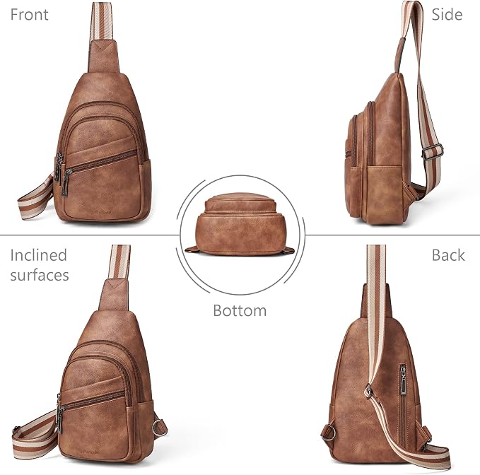 Sling Bag Crossbody Bags for Women Small Cross Body Bag Fanny Packs Chest Sling - Image 7