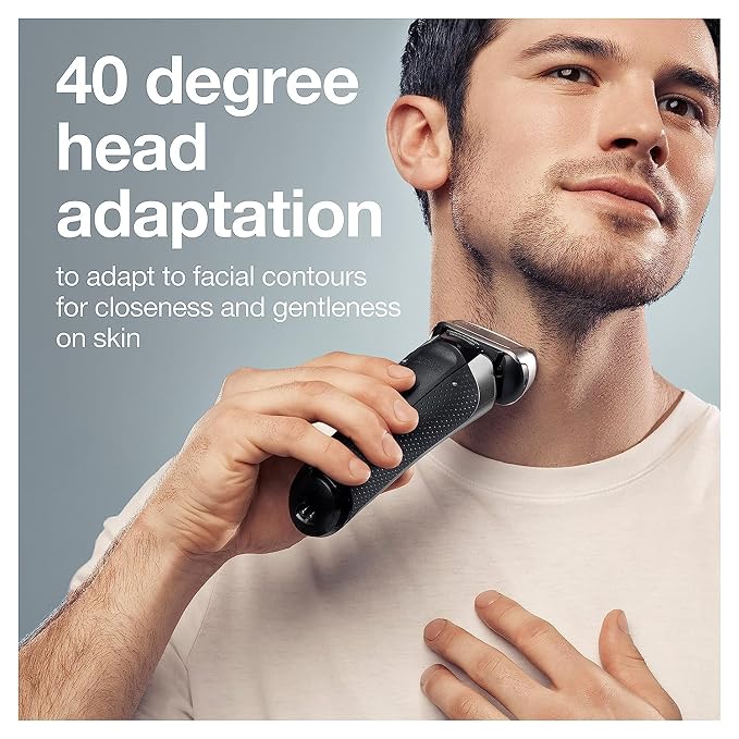 Braun Electric Razor for Men, Series 8 8467cc Electric Foil Shaver - Image 7