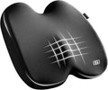 Skechers Memory Foam Seat Cushion, Ribbed Fabric Office Chair Cushion by Skechers