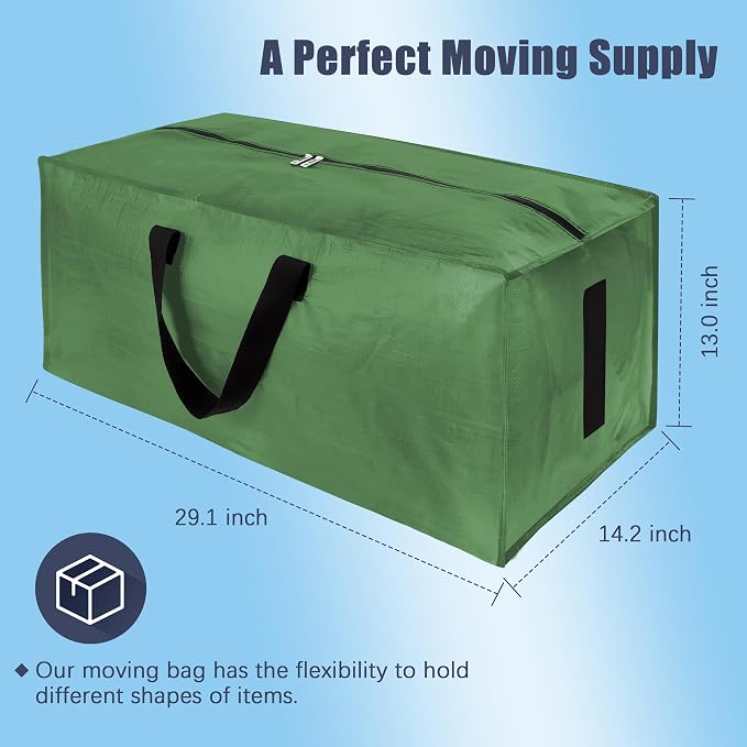 4 Pack Large Strong Moving Bags - Image 2