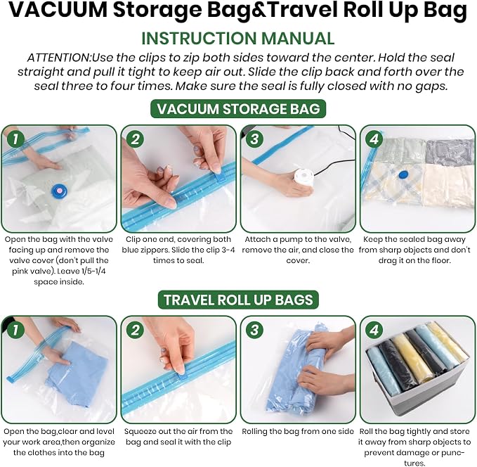 Vacuum Storage Bags, Vacuumm Seal Bag - Image 7