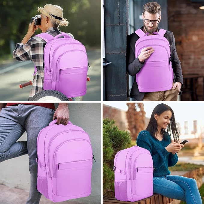Lapsouno Large Laptop Backpack, Travel Laptop Backpack, 17.3 Inch Carry on - Image 7