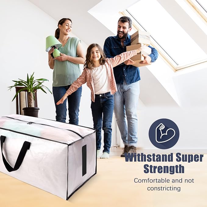 4 Pack Large Strong Moving Bags - Image 6
